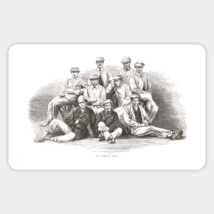 Cambridge Boat race crew, Oxford & Cambridge Boat race, 1867 Sticker